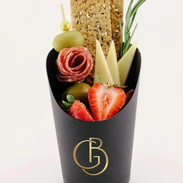 Gilded grazing cup