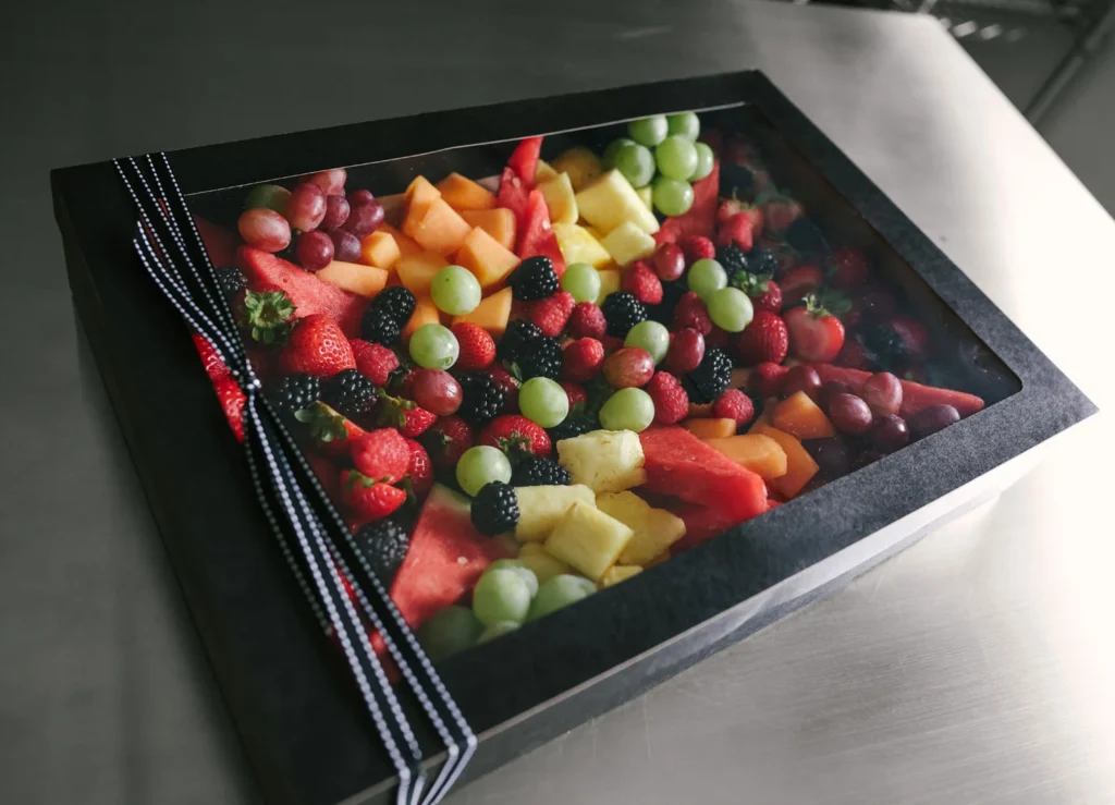 Gilded Seasonal Fruit Box