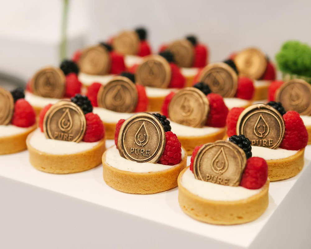 Custom Branded Fruit Tartlets - Gilded Bites - Maria Boura